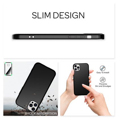 NALIA Ultra Slim Hardcase für iPhone 12 Pro Max – Anti-Fingerabdruck & 0.5mm Dünn – PUREFIT (Matt & Leicht) – Marke aus Berlin