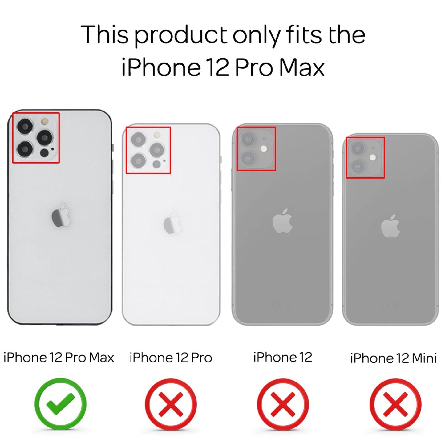 NALIA Ultra Slim Hardcase für iPhone 12 Pro Max – Anti-Fingerabdruck & 0.5mm Dünn – PUREFIT (Matt & Leicht) – Marke aus Berlin