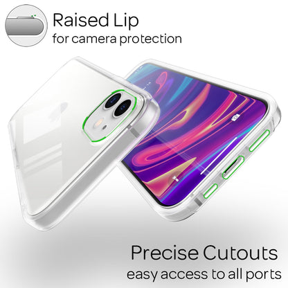 NALIA 360° Hülle für iPhone 12 Mini – Vorne & Hinten Schutz – 360GUARD (Full-Body Case) – Marke aus Berlin