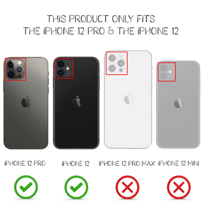 NALIA Neon Silikonhülle für iPhone 12 / 12 Pro – Soft-Touch & Signal-Neon – NEONSHOCK (Matte Schutzhülle) – Marke aus Berlin