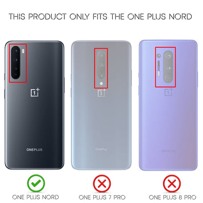 NALIA Design Case kompatibel mit OnePlus Nord Hülle, Leder Look Stylische Handyhülle Stoßfeste Silikon Schutzhülle, Slim Phone Backcover Bumper Skin Dünne Handy-Tasche Cover Etui Kratzfest - Schwarz