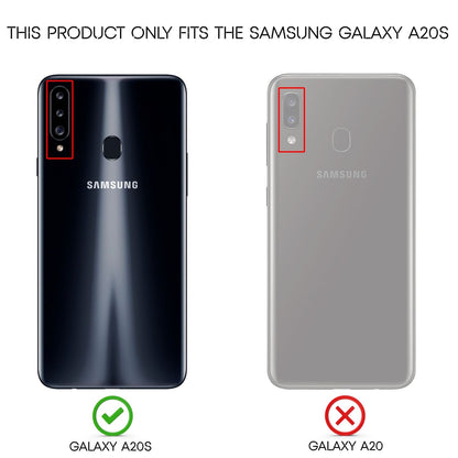NALIA Design Case kompatibel mit Samsung Galaxy A20s Hülle, Carbon Look Stylische Handyhülle Stoßfeste Silikon Schutzhülle, Dünne Handy-Tasche Phone Cover Bumper Soft Skin TPU Etui Kratzfest - Schwarz
