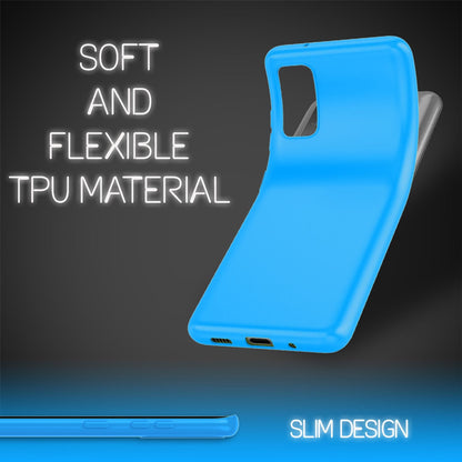 NALIA Neon Silikonhülle für Samsung Galaxy S20 FE – Soft-Touch & Signal-Neon – NEONSHOCK (Matte Schutzhülle) – Marke aus Berlin