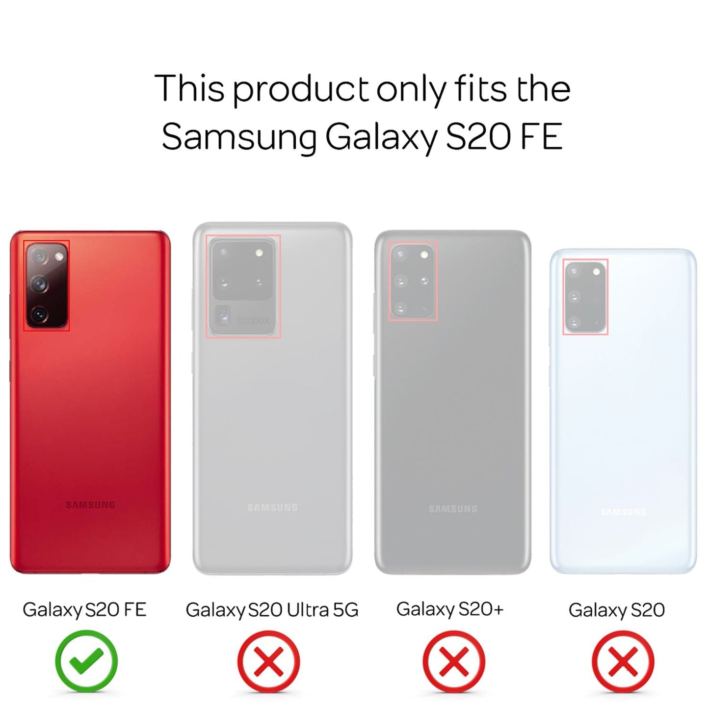 NALIA Glitzerhülle für Samsung Galaxy S20 FE – Funkelndes Silikon Case – DAZZLIN (Transparent & Stoßfest) – Marke aus Berlin