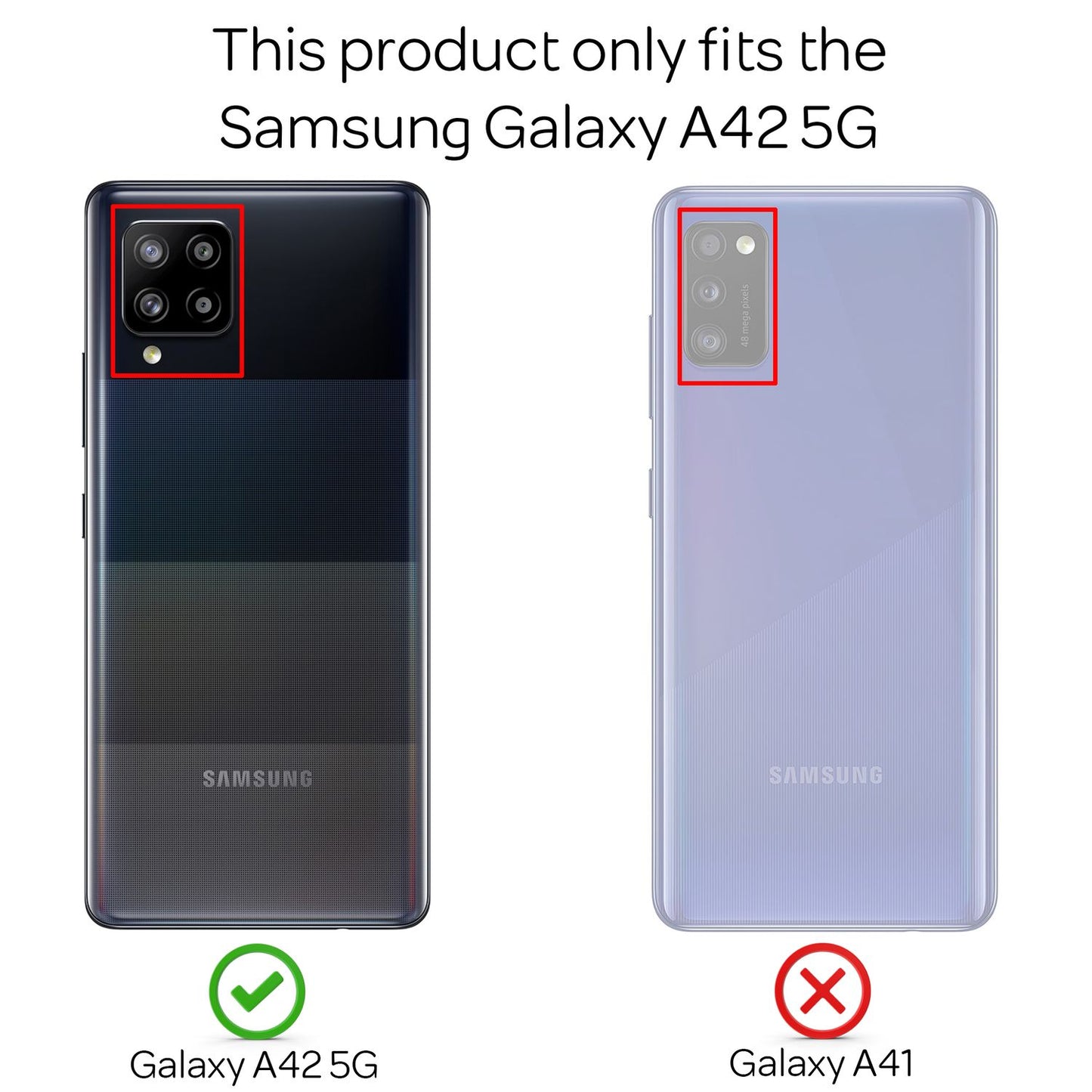 NALIA Ringhülle für Samsung Galaxy A42 5G – Ring-Ständer 360° & für Magnet-Halter – GRIP360 (Mattiertes Silikon Case) – Marke aus Berlin