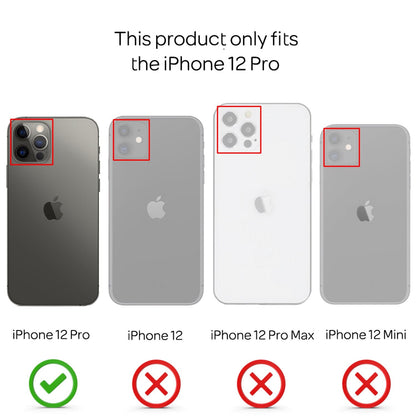 NALIA Ultra Slim Hardcase für iPhone 12 Pro – Matt-Transparent & 0.3mm Dünn – PHANTOM (Hauchdünnes Cover & Kamera-Vollschutz) – Marke aus Berlin