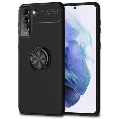 NALIA Ringhülle für Samsung Galaxy S21 – Ring-Ständer 360° & für Magnet-Halter – GRIP360 (Mattiertes Silikon Case) – Marke aus Berlin