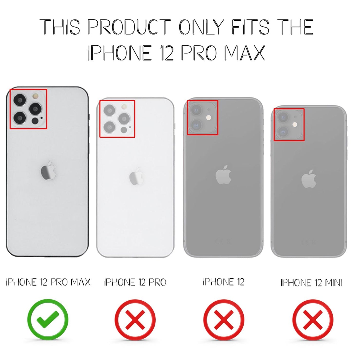 NALIA Handykette mit Neon Glitzerhülle für iPhone 12 Pro Max – Durchsichtig & Funkelnd – HANGIT SPARK (Transparentes Silikon Case zum Umhängen) – Marke aus Berlin
