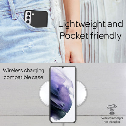 NALIA Ultra Slim Hardcase für Samsung Galaxy S21 Plus – Matt & 0.3mm Dünn – PHANTOM (Hauchdünnes Cover & Kamera-Vollschutz) – Marke aus Berlin