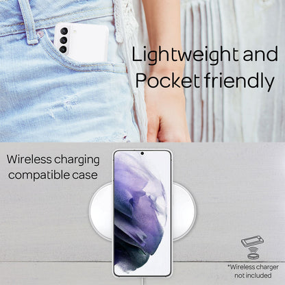 NALIA Ultra Slim Hardcase für Samsung Galaxy S21 Plus – Matt & 0.3mm Dünn – PHANTOM (Hauchdünnes Cover & Kamera-Vollschutz) – Marke aus Berlin