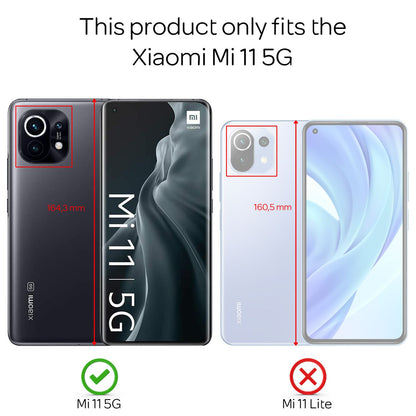 NALIA 360° Hülle für Xiaomi Mi 11 – Vorne & Hinten Schutz – 360GUARD (Full-Body Case) – Marke aus Berlin