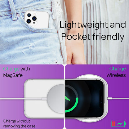 NALIA Transparente Silikonhülle für iPhone 13 Pro Max – Anti-Gelb & Rutschfest – GLAZE (Handyhülle Kristallklar, Schlank & Stoßfest) – Marke aus Berlin