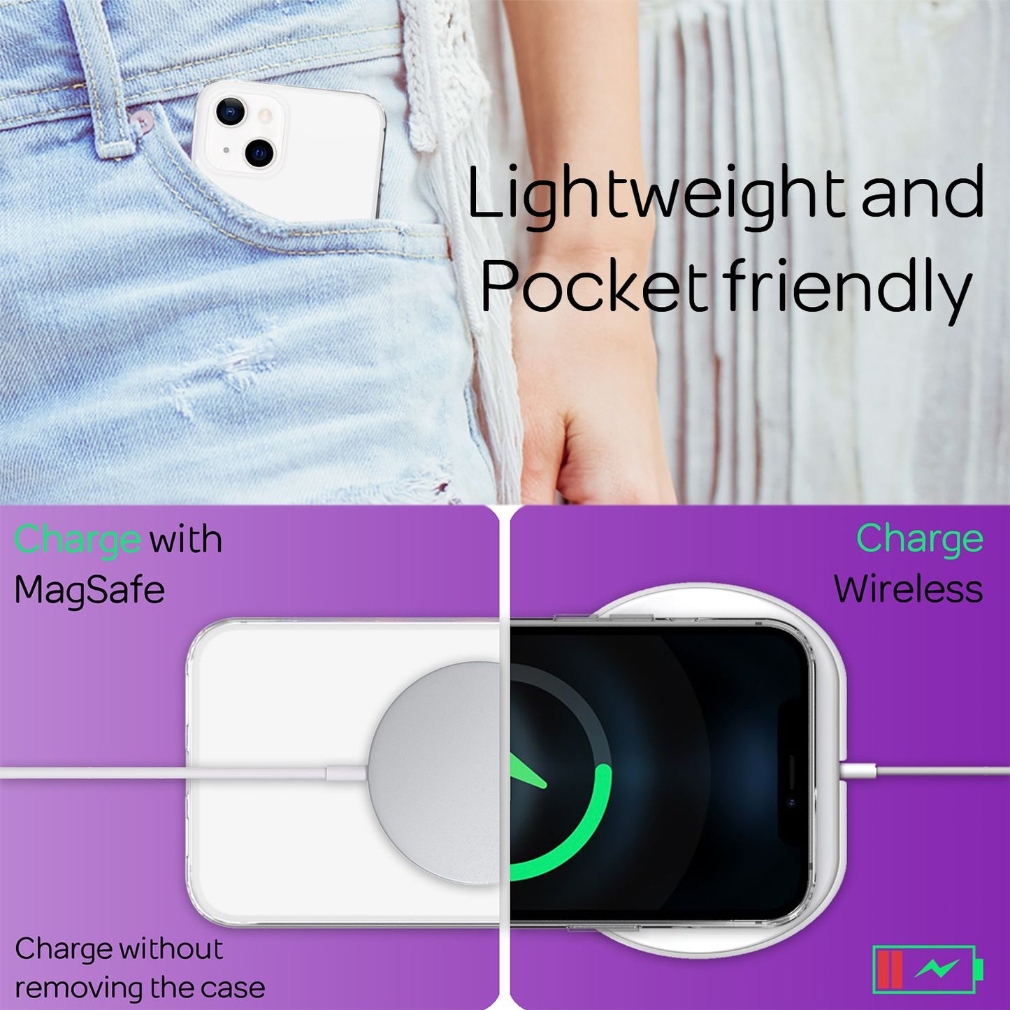 NALIA Klares Kratzfestes Case kompatibel mit iPhone 13 Mini Hülle, Transparent Anti-Gelb Durchsichtig Stoßfest Harte Rückseite & Silikon Rahmen, Hard Backcover Hybrid Handyhülle Schutzhülle Cover