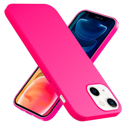 NALIA Neon Silikonhülle für iPhone 13 – Soft-Touch & Signal-Neon – NEONSHOCK (Matte Schutzhülle) – Marke aus Berlin