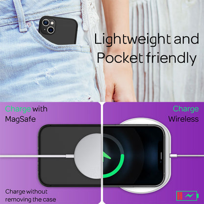 NALIA Ultra Slim Hardcase für iPhone 13 Mini – Matt-Transparent & 0.3mm Dünn – PHANTOM (Hauchdünnes Cover & Kamera-Vollschutz) – Marke aus Berlin