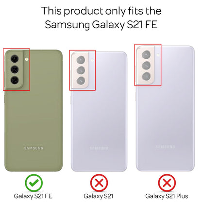 NALIA Panzerhülle für Samsung Galaxy S21 FE – Ring-Ständer 360° & Magnet-Halterung Kompatibel – RINGDEFEND (Stoßfestes Outdoor Case) – Marke aus Berlin