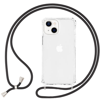 NALIA Handykette für iPhone 13 – Transparentes Hybrid-Case & Band – HANGIT PRO (Anti-Gelb Rückseite & Verstellbar) – Marke aus Berlin