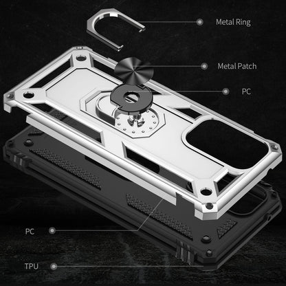 NALIA Panzerhülle für Samsung Galaxy A53 – Ring-Ständer 360° & Magnet-Halterung Kompatibel – RINGDEFEND (Stoßfestes Outdoor Case) – Marke aus Berlin