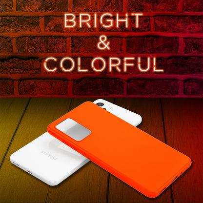 NALIA Neon Silikonhülle für Samsung Galaxy A53 – Soft-Touch & Signal-Neon – NEONSHOCK (Matte Schutzhülle) – Marke aus Berlin