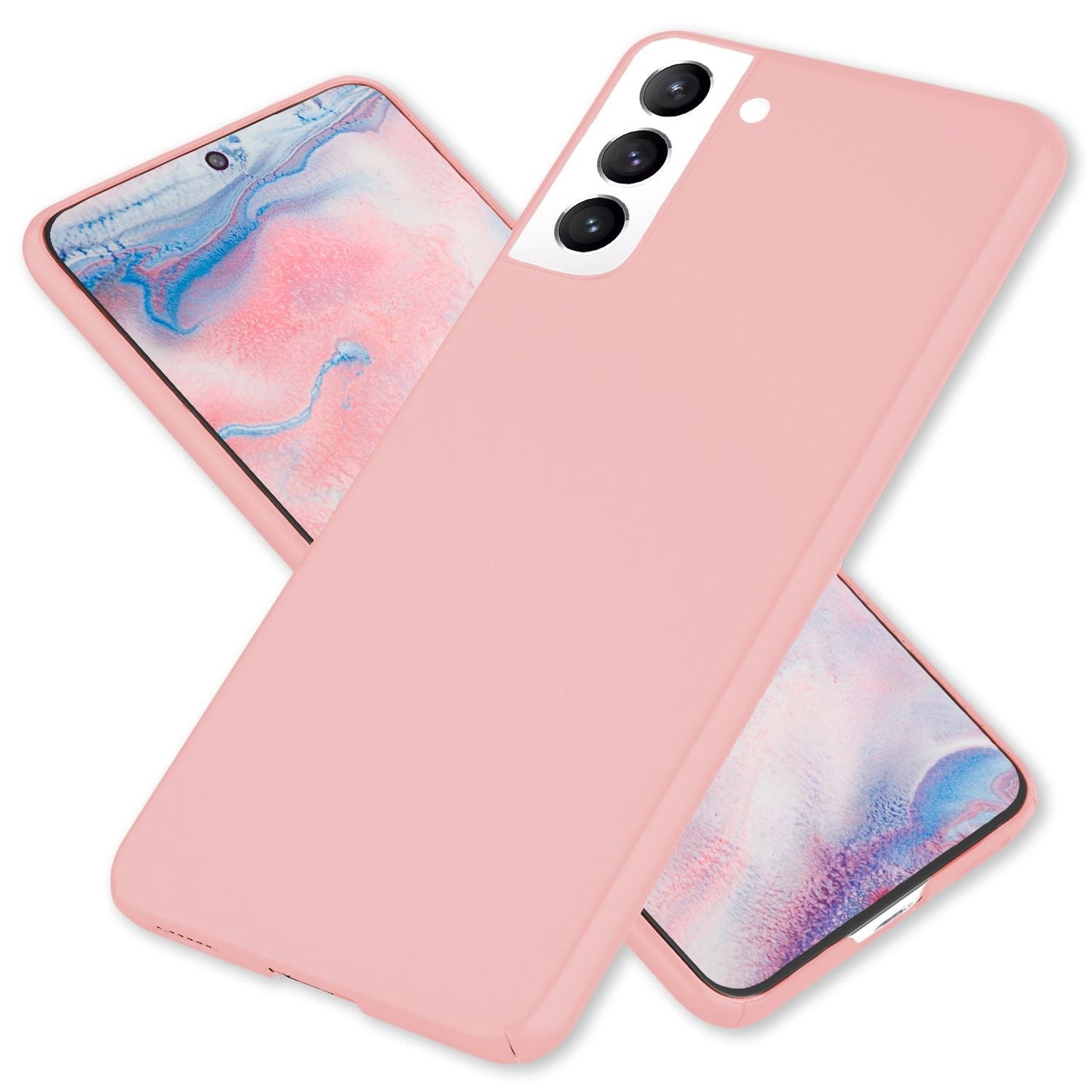 NALIA Ultra Slim Hardcase für Samsung Galaxy S22 – Anti-Fingerabdruck & 0.5mm Dünn – PUREFIT (Matt & Leicht) – Marke aus Berlin