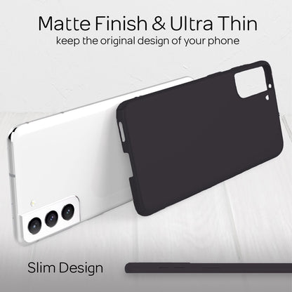 NALIA Ultra Slim Hardcase für Samsung Galaxy S22 – Anti-Fingerabdruck & 0.5mm Dünn – PUREFIT (Matt & Leicht) – Marke aus Berlin