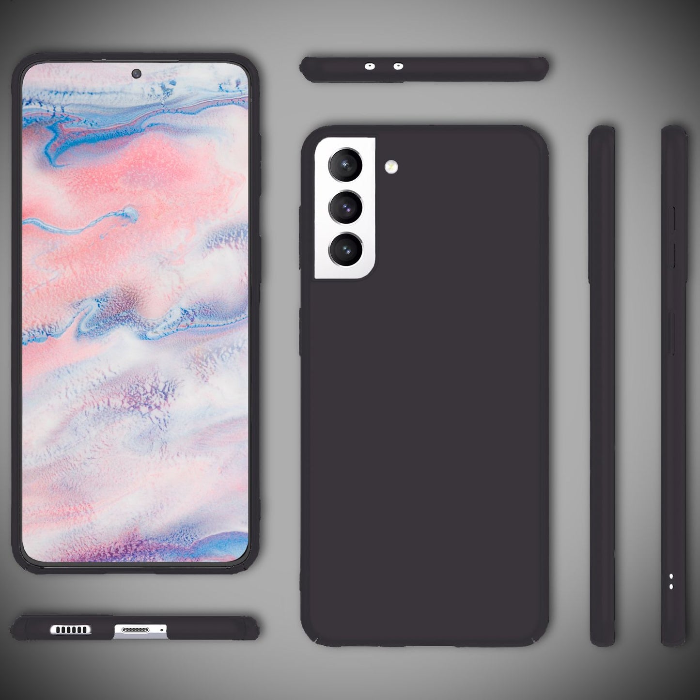 NALIA Ultra Slim Hardcase für Samsung Galaxy S22 Plus – Anti-Fingerabdruck & 0.5mm Dünn – PUREFIT (Matt & Leicht) – Marke aus Berlin