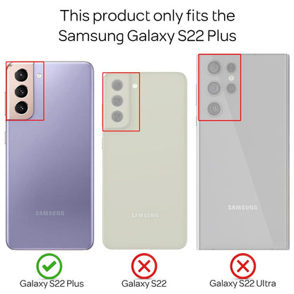 NALIA 360° Hülle für Samsung Galaxy S22 Plus – Vorne & Hinten Schutz – 360GUARD (Full-Body Case) – Marke aus Berlin