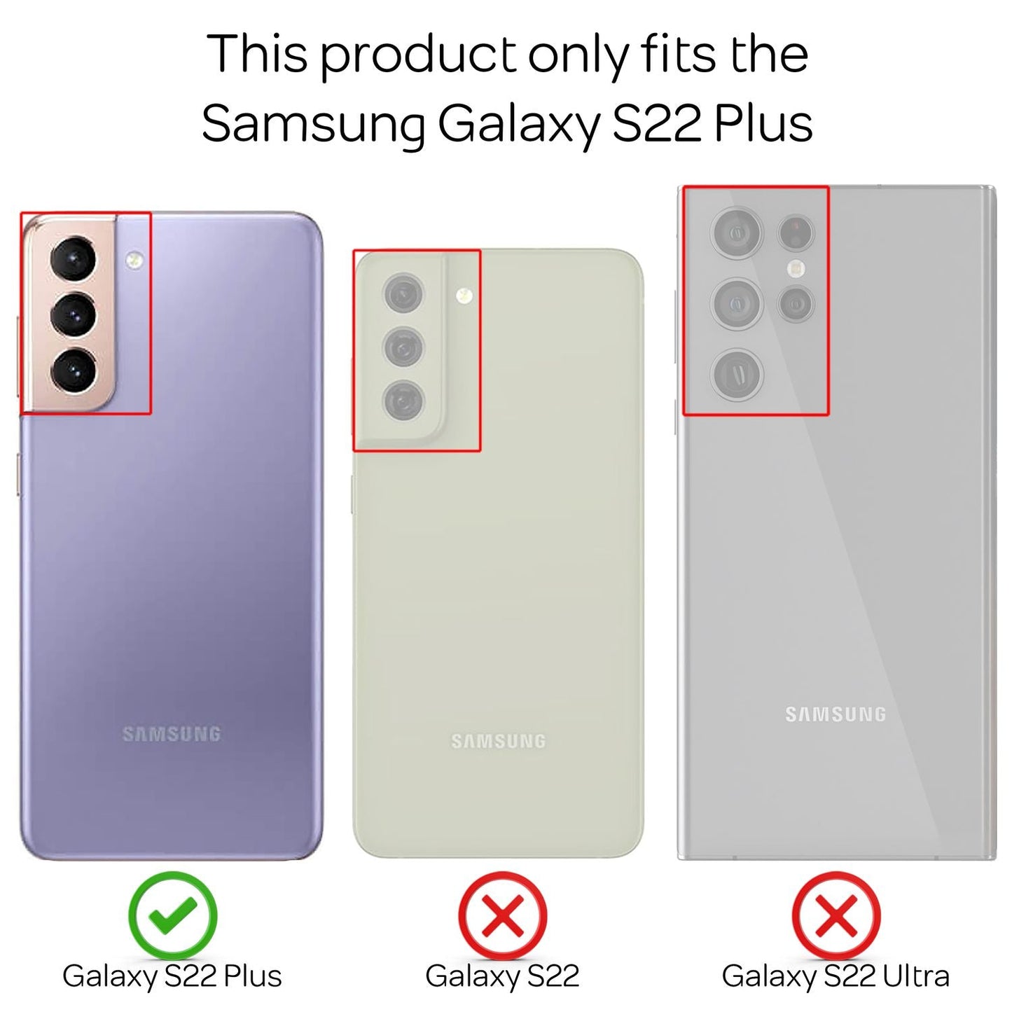 NALIA 360° Hülle für Samsung Galaxy S22 Plus – Vorne & Hinten Schutz – 360GUARD (Full-Body Case) – Marke aus Berlin