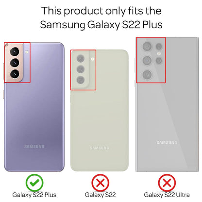 NALIA 360° Hülle für Samsung Galaxy S22 Plus – Vorne & Hinten Schutz – 360GUARD (Full-Body Case) – Marke aus Berlin