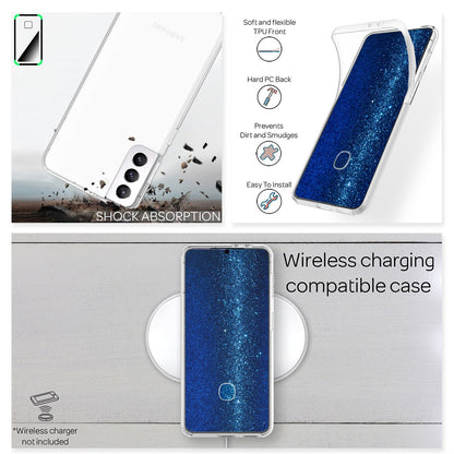 NALIA 360° Hülle für Samsung Galaxy S22 Plus – Vorne & Hinten Schutz – 360GUARD (Full-Body Case) – Marke aus Berlin