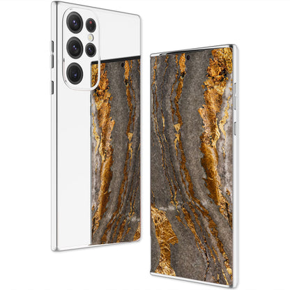 NALIA Spiegel Hartglas Case kompatibel mit Samsung Galaxy S22 Ultra Hülle, Klarer Spiegeleffekt Mirror Hardcase Kratzfest 9H Tempered Glass & Silikon Bumper, Dünne Schutzhülle Handyhülle - Silber