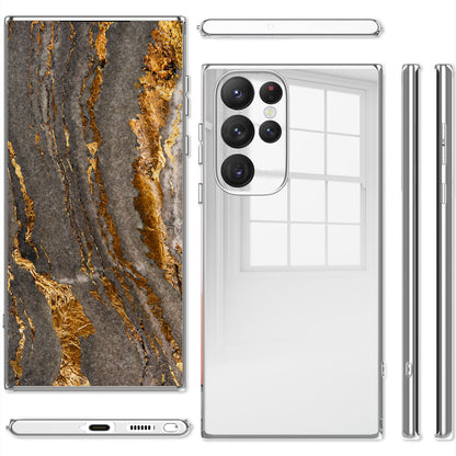 NALIA Spiegel Hartglas Case kompatibel mit Samsung Galaxy S22 Ultra Hülle, Klarer Spiegeleffekt Mirror Hardcase Kratzfest 9H Tempered Glass & Silikon Bumper, Dünne Schutzhülle Handyhülle - Silber