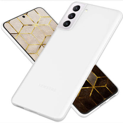 NALIA Ultra Slim Hardcase für Samsung Galaxy S22 – Matt & 0.3mm Dünn – PHANTOM (Hauchdünnes Cover & Kamera-Vollschutz) – Marke aus Berlin