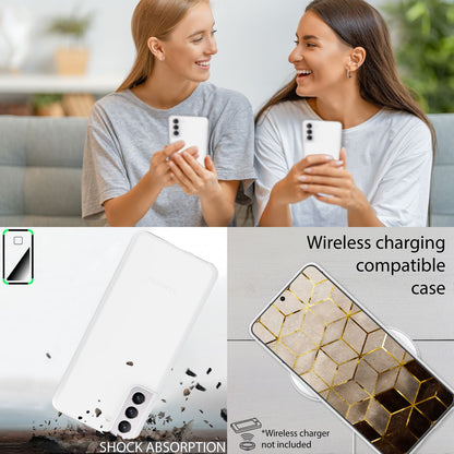 NALIA Ultra Slim Hardcase für Samsung Galaxy S22 – Matt & 0.3mm Dünn – PHANTOM (Hauchdünnes Cover & Kamera-Vollschutz) – Marke aus Berlin