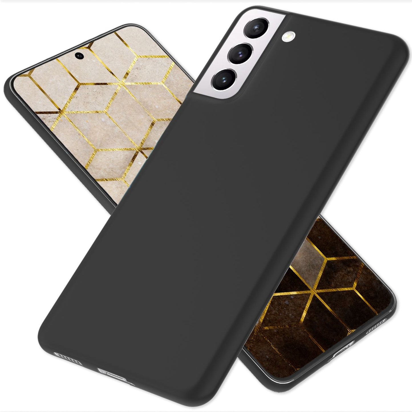 NALIA Ultra Slim Hardcase für Samsung Galaxy S22 Plus – Matt & 0.3mm Dünn – PHANTOM (Hauchdünnes Cover & Kamera-Vollschutz) – Marke aus Berlin