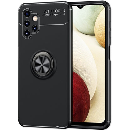 NALIA Ringhülle für Samsung Galaxy A13 4G – Ring-Ständer 360° & für Magnet-Halter – GRIP360 (Mattiertes Silikon Case) – Marke aus Berlin