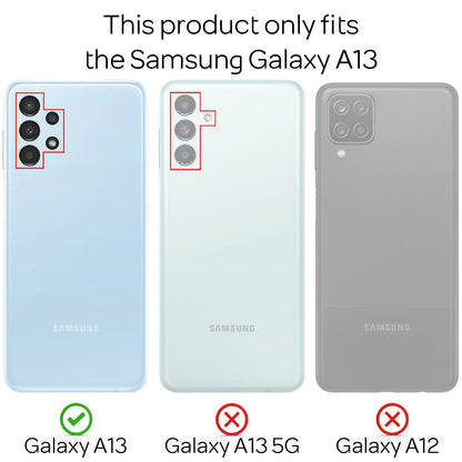 NALIA Ringhülle für Samsung Galaxy A13 4G – Ring-Ständer 360° & für Magnet-Halter – GRIP360 (Mattiertes Silikon Case) – Marke aus Berlin