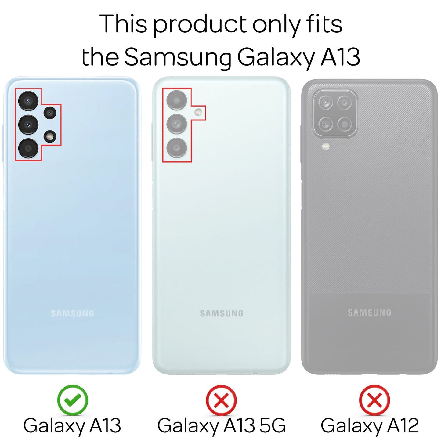 NALIA Ringhülle für Samsung Galaxy A13 4G – Ring-Ständer 360° & für Magnet-Halter – GRIP360 (Mattiertes Silikon Case) – Marke aus Berlin