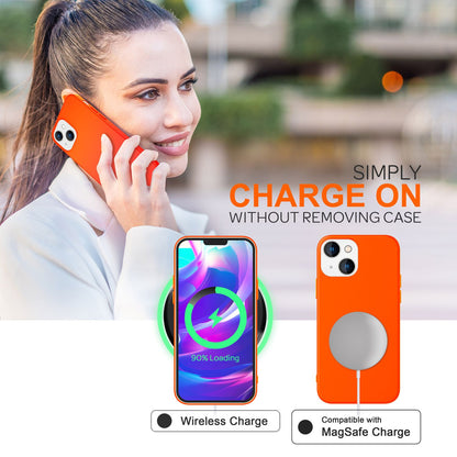 NALIA Neon Silikonhülle für iPhone 14 – Soft-Touch & Signal-Neon – NEONSHOCK (Matte Schutzhülle) – Marke aus Berlin