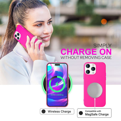 NALIA Neon Silikonhülle für iPhone 14 Pro – Soft-Touch & Signal-Neon – NEONSHOCK (Matte Schutzhülle) – Marke aus Berlin