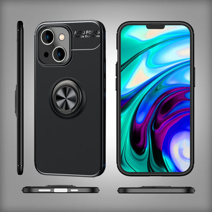 NALIA Ringhülle für iPhone 14 – Ring-Ständer 360° & für Magnet-Halter – GRIP360 (Mattiertes Silikon Case) – Marke aus Berlin