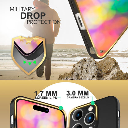 NALIA Ultra Slim Hardcase für iPhone 14 Pro – Anti-Fingerabdruck & 0.5mm Dünn – PUREFIT (Matt & Leicht) – Marke aus Berlin