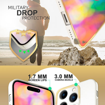 NALIA Ultra Slim Hardcase für iPhone 14 Pro – Anti-Fingerabdruck & 0.5mm Dünn – PUREFIT (Matt & Leicht) – Marke aus Berlin