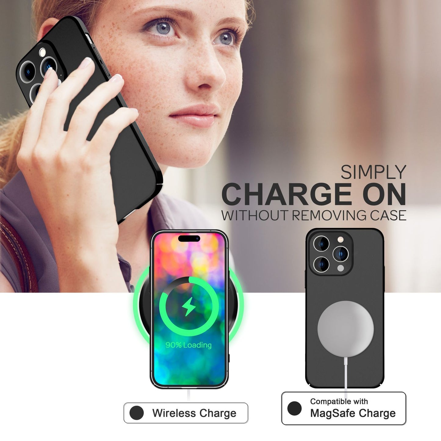 NALIA Ultra Slim Hardcase für iPhone 14 Pro Max – Anti-Fingerabdruck & 0.5mm Dünn – PUREFIT (Matt & Leicht) – Marke aus Berlin