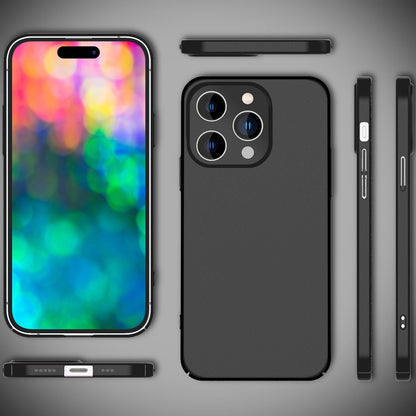 NALIA Ultra Slim Hardcase für iPhone 14 Pro Max – Anti-Fingerabdruck & 0.5mm Dünn – PUREFIT (Matt & Leicht) – Marke aus Berlin
