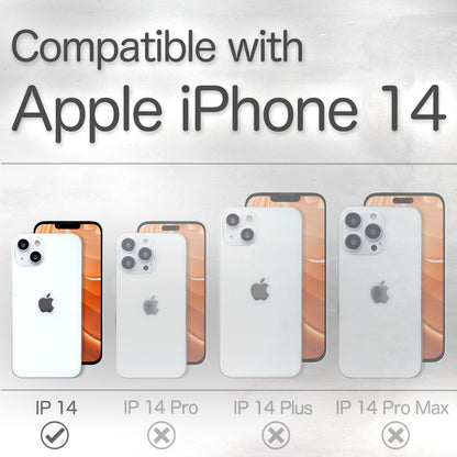 NALIA Echt-Leder Flipcase kompatibel mit iPhone 14 Hülle, Handgefertigt 100% Echtes Rindsleder Schutzhülle mit RFID-Schutz, Kartenfächern & Standfunktion, Lederhülle Handyhülle Etui