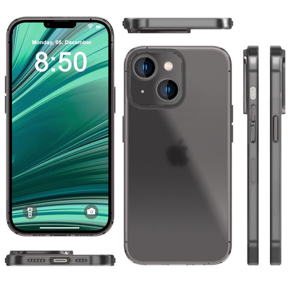 NALIA Ultra Slim Hardcase für iPhone 14 – Matt-Transparent & 0.3mm Dünn – PHANTOM (Hauchdünnes Cover & Kamera-Vollschutz) – Marke aus Berlin