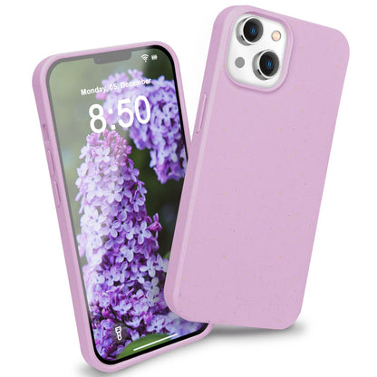 NALIA Handyhülle für iPhone 14 – Weizenstroh Case (Pflanzenbasiert) – BIOVERA – Matt & Stoßfest (Vegan) – Marke aus Berlin
