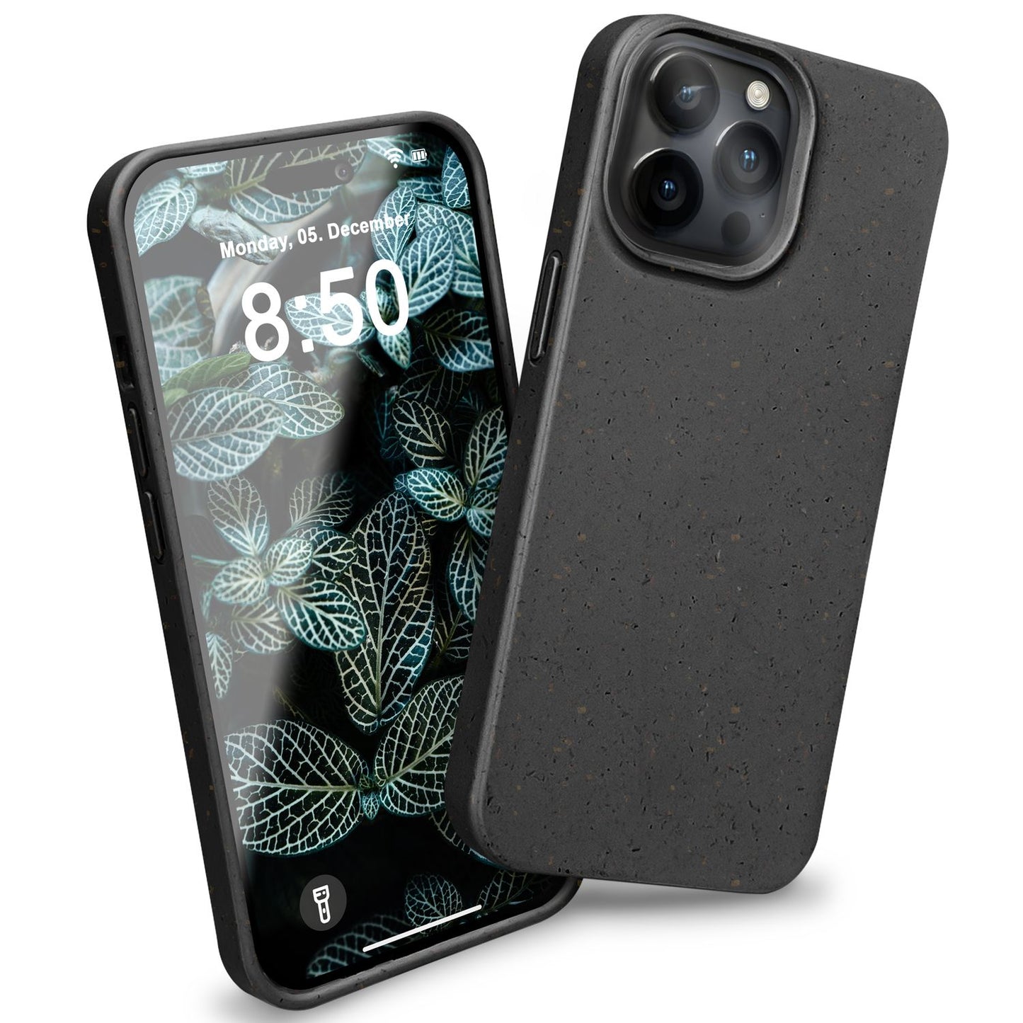 NALIA Handyhülle für iPhone 14 Pro – Weizenstroh Case (Pflanzenbasiert) – BIOVERA – Matt & Stoßfest (Vegan) – Marke aus Berlin