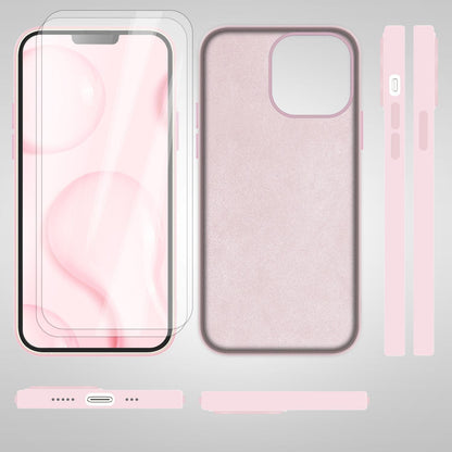 NALIA Magnet Silikonhülle für iPhone 14 – MagSafe kompatibel & Liquid Silicone – SLIQ (Soft-Touch Schutz & Mikrofaser Innen) – Marke aus Berlin